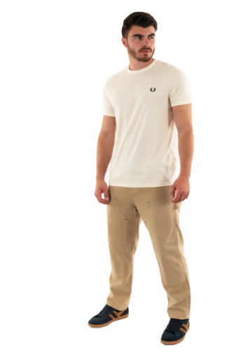 Tee shirt fred perry m3519 170 ecru