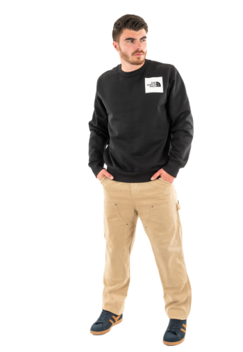 Sweat the north face fine crew jk3 tnf black