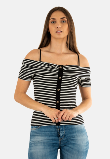 Tee shirt morgan 241-dropez ivoire