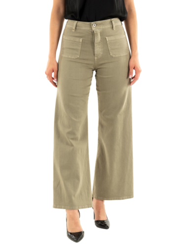 Jeans please p0r5 3649 nuovo kaki