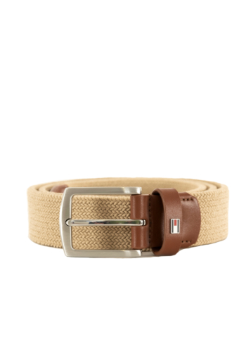 Ceinture tommy jeans denton elastic 3.5 acc horseradish