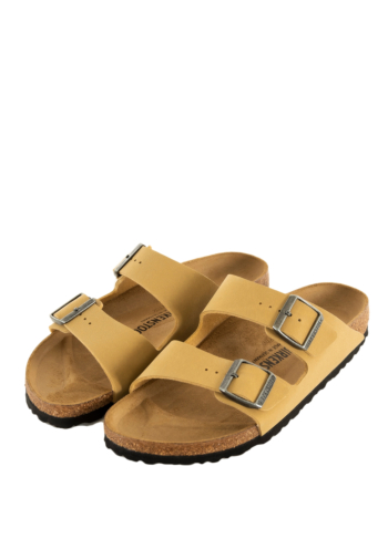 Sandales - nu-pieds birkenstock arizona narrow 12060 -  birkibuc latte cream