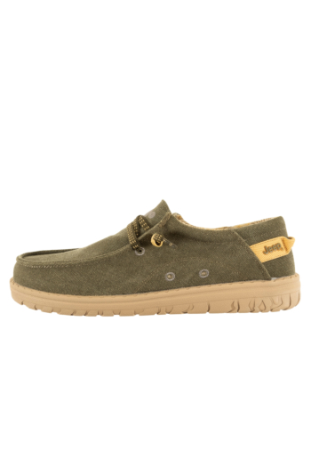 Chaussures bateau jeep samoa wallabee cvs 020 military