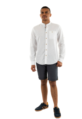 Chemise Benson & Cherry lattice blanc