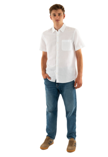 Chemise manches courtes salsa regular fit linen 001
