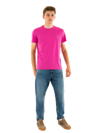 Tee shirt lacoste th6709 i1l malva