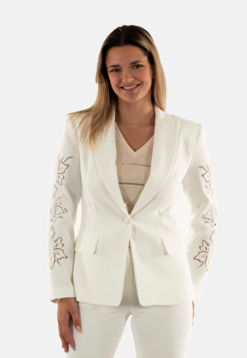 Blousons et vestes morgan 251-vapli off white