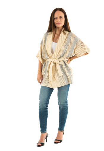Gilets cardigans bsb 053-215003 natural
