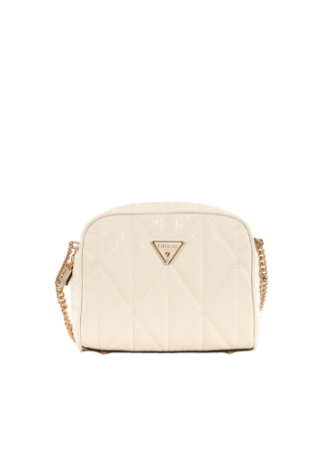 Sacs à main guess jeans aldina camera crossbody off white