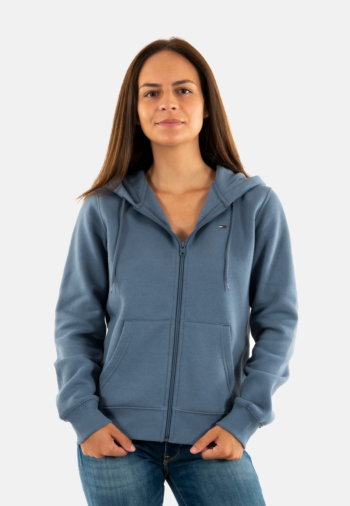 Sweat tommy jeans reg s flag po6 blue moment