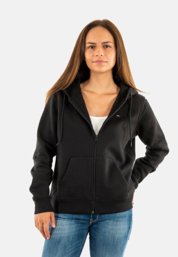 Sweat tommy jeans reg s flag bds black