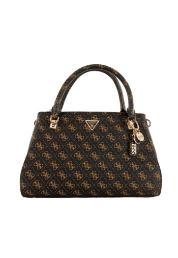 Sacs à main guess jeans noelle ii luxury satchel coal logo