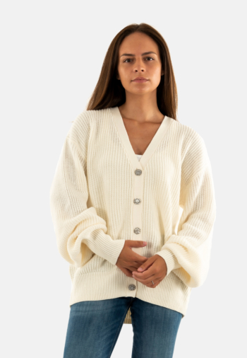 Gilets cardigans guess jeans amie g012 cream white