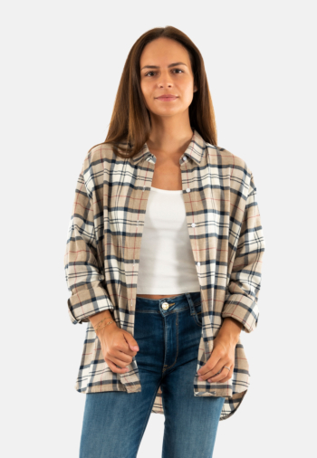 Chemisier barbour elishaw br37 hessian tartan