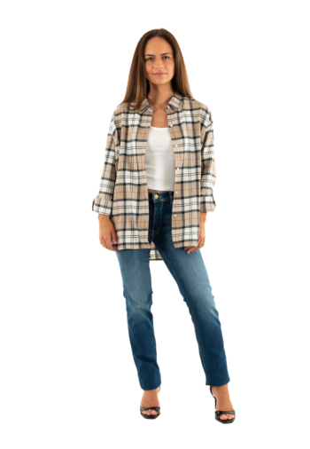 Chemisier barbour elishaw br37 hessian tartan