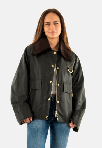 Blousons et vestes barbour catton wax sg51 sage/ancient