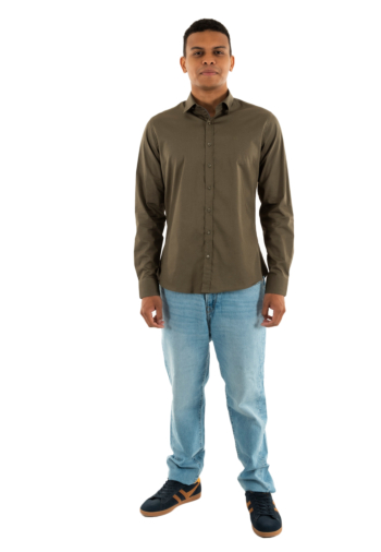 Chemise Benson & Cherry lupinne kaki