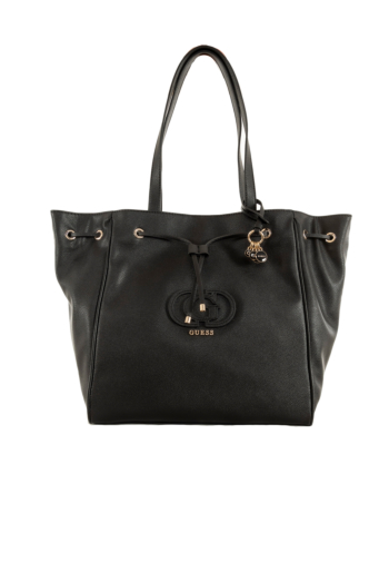 Sacs à main guess jeans calebra drawstring tote black