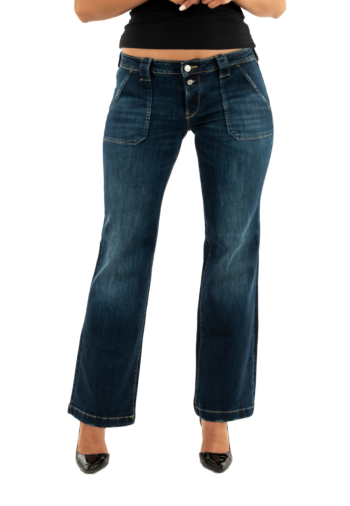 Jeans Le Temps Des Cerises flare 3001 blue