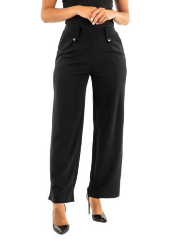 Pantalons only sania button black