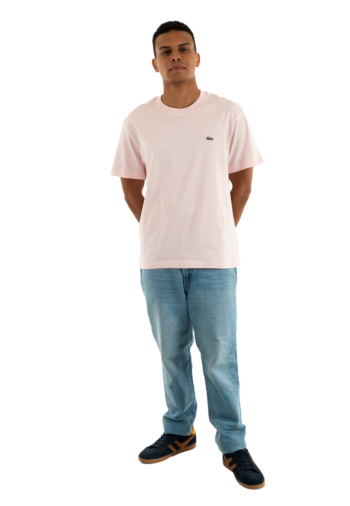Tee shirt lacoste th7318 t03 flamant
