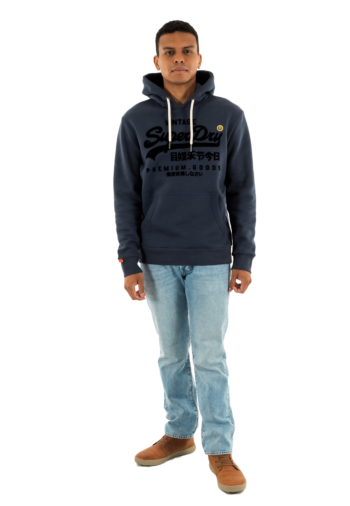 Sweat superdry vl tonal relaxed jua lauren navy