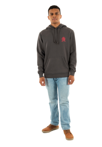 Sweat tommy jeans reg washed crest bds washed black