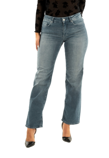 Jeans only blush mid special blue grey denim