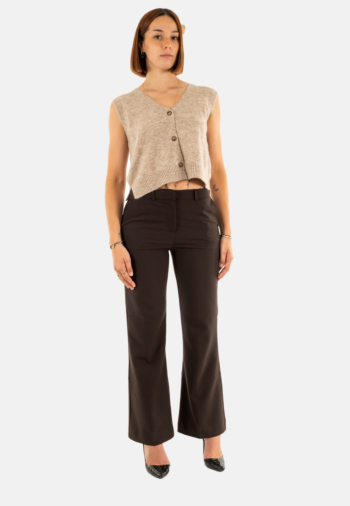 Pantalons grace & mila singer chocolat