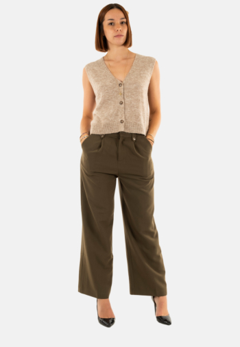 Pantalons grace & mila septime vert foret