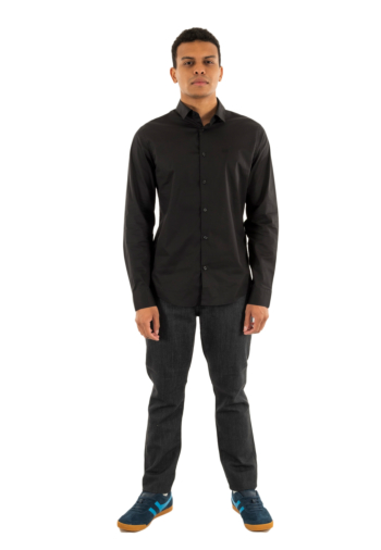 Chemise armani exchange 8nzc31 1200 black