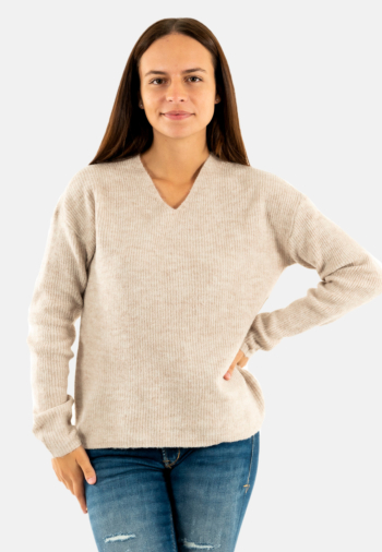 Pull hiver only camilla pumice stone melange