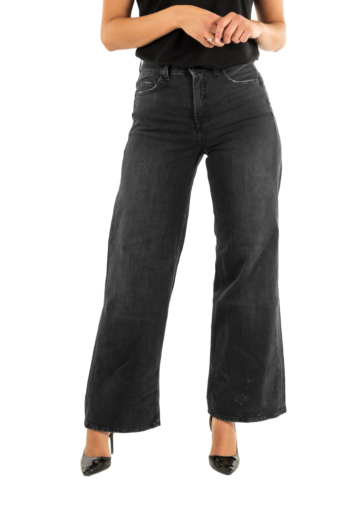 Jeans salsa faith wide 000 black