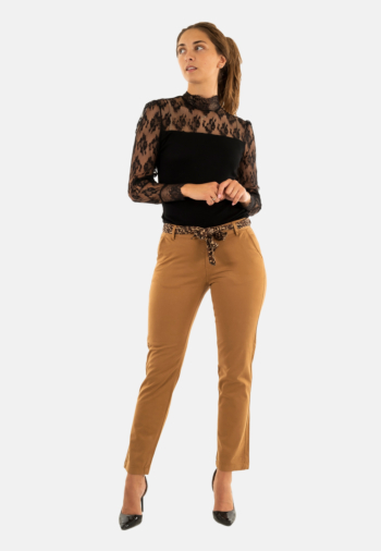 Pantalons Le Temps Des Cerises kristin 1146 cappuccino