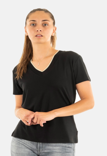 Tee shirt Le Temps Des Cerises fuka 0001 black