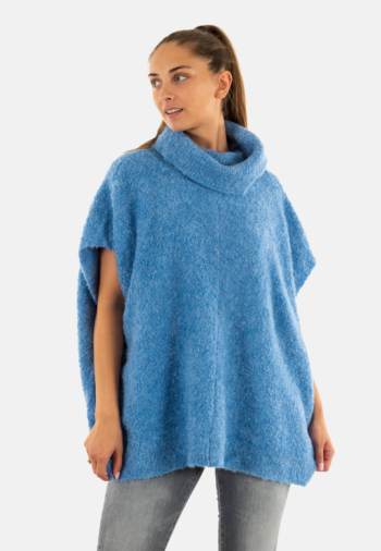Pull hiver Le Temps Des Cerises liroy 3787 ciel