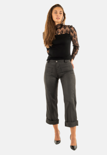 Pantalons freeman t. porter alice dalston ston f1348 dark shadow