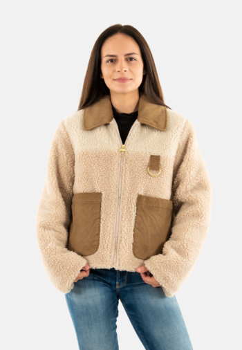 Blousons et vestes barbour malena be11 natural/ecru