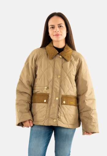 Blousons et vestes barbour martha be31 military brown/ancient ta