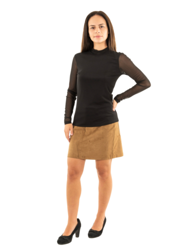 Tee shirt manches longues only erica black