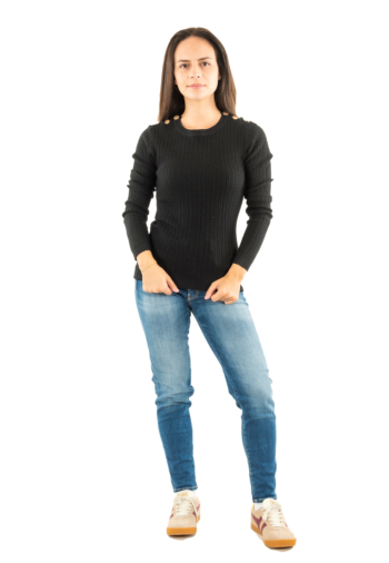 Pull leger molly bracken la906dn noir