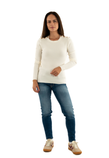 Pull leger molly bracken la906dn beige