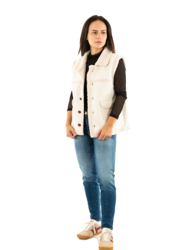 Gilets sans manche molly bracken t2132dh beige
