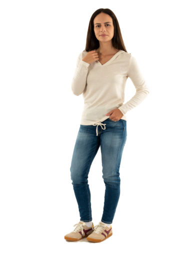 Pull hiver sun valley didos 1050 beige clair