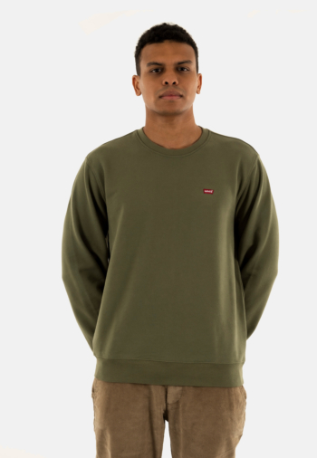 Sweat levi's® new original crew 0058 moss olive 0908736