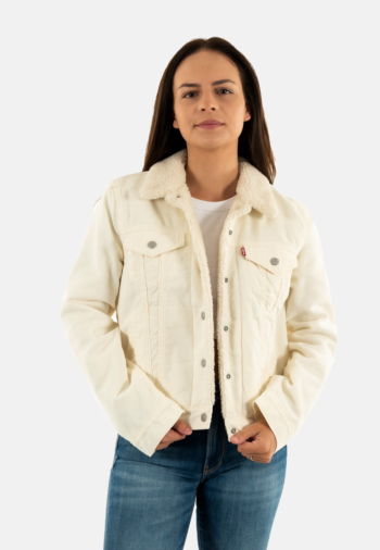 Blousons et vestes levi's® 36136 original sherpa trucker 0124 egret