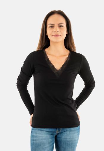 Tee shirt manches longues lola espeleta ts310w25 002 black