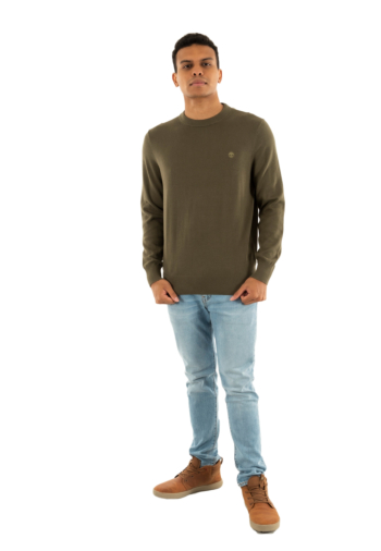 Sweat timberland williams river crew a581 leaf green