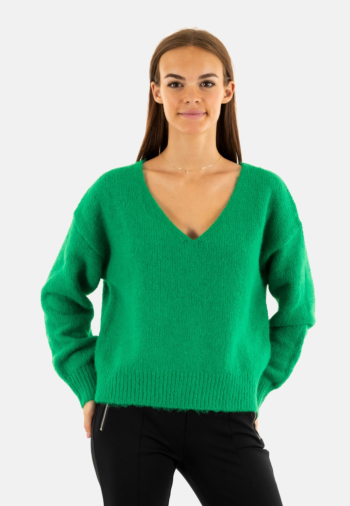 Pull hiver only maggie medium green melange