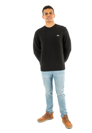 Pull hiver lacoste ah2916 031 noir